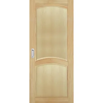 Interiérové dveře ArchoD Posuvné dveře na stěnu dřevěné dýhované z borovice Verona