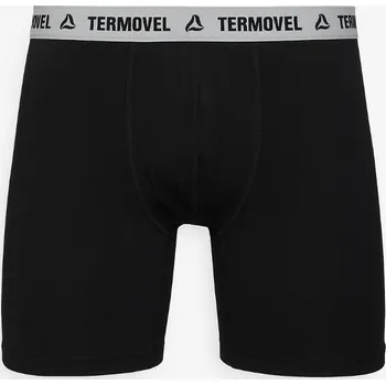 Boxerky Černé pánské boxerky s delším střihem Velikost: L