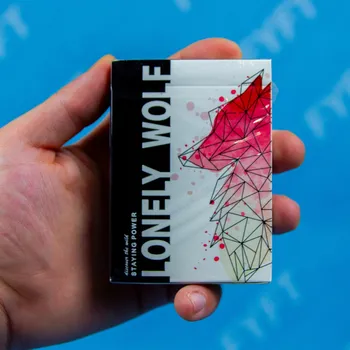 Poker Cardistry karty Lonely Wolf Pink Edition (Bocopo)