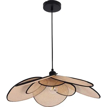 Lustr na lanku TOBAGO 1xE27/20W/230V pr. 60 cm béžová