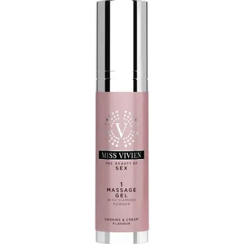Lubrikační gel Miss Vivien Masážní gel s diamantovým pudrem