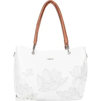 Kabelka Dámská kabelka RIEKER C2440-110-199/19-KWT bílá W5 -UNI-