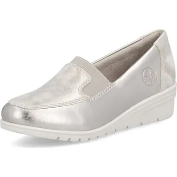 Dámské mokasíny Dámské mokasíny RIEKER L5351-60 zlatá S6 40