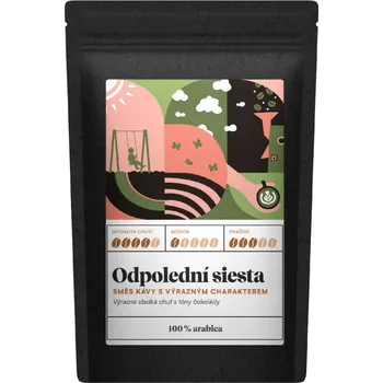 Odpolední siesta - směs kávy Velikost balení: 250 g, Způsob mletí: Překapávaná (hrubá)