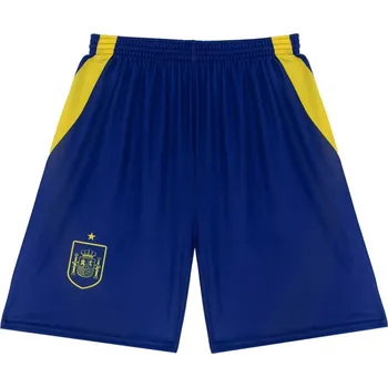 SpotrDres.cz Tmavě modré fotbalové trenky Španělsko Velikost: 152 (10–11 let)