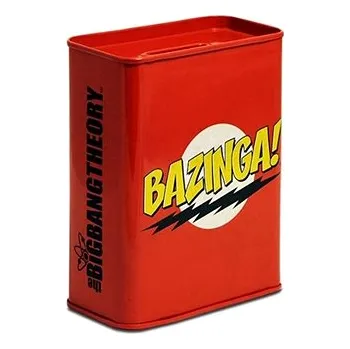 Pokladnička Plechová pokladnička Bazinga
