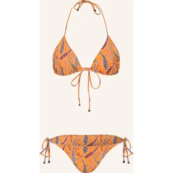 Dámské plavky Etro Dámské Trojúhelníkové Bikiny, oranžová / červená /...