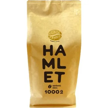Káva Zlaté Zrnko Hamlet, zrnková, 1000g