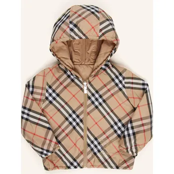 Burberry Dětská Bunda, béžová / černá / bílá, 86