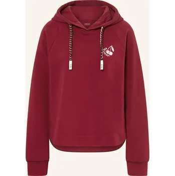 Dámská mikina Marc Cain Dámská Mikina S Kapucí S Ozdobnými Kamínky, tmavě...