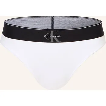 Kalhotky Calvin Klein Dámské Kalhotky, bílá / černá, 38