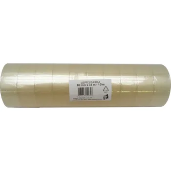 Lepicí páska lepící páska 18 x 33 transp.