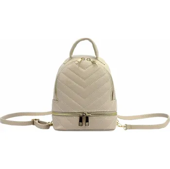 Městský batoh Dámský kožený batoh Luka béžový (KZ2248239) 3,5l