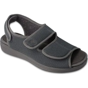 Pánské sandále Obvazová obuv Dr. Orto šedá 077M003 na široké chodidlo - 46