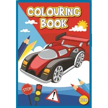 omalovánky Kniha omalovánek 72 stran A4 Dopravní prostředky