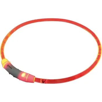 Obojek pro psa Obojek svítící 65 cm červený Nobby