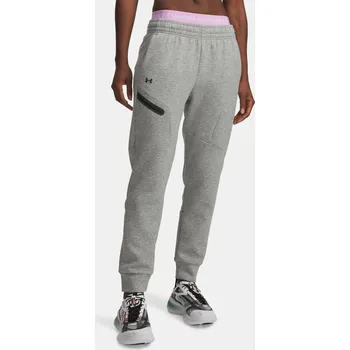 Dámské tepláky Under Armour Unstoppable Flc Jogger 1379846-011 Šedá XL