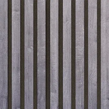 akustický panel Archo Akustický panel Design line CPL Dub říční na černém filcu 2600 x 400 x 21 mm