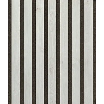 Interiérové dveře Archo Akustický panel Design line CPL Borovice finská na černém filcu 400 x 400 x 21 mm