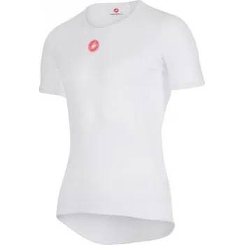 Běžecké oblečení Triko Castelli Pro Issue 4515537 pánské kr.r. white XXL