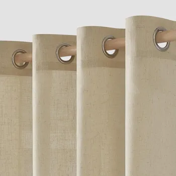 Sprchový závěs Interiérové béžové závěsy Miulee