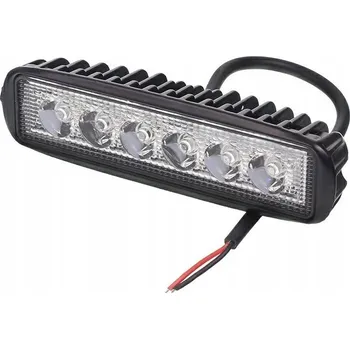 Pracovní světlo pracovní světlo - led - 12/24V - s držákem - 6x3W - GMPCLD12