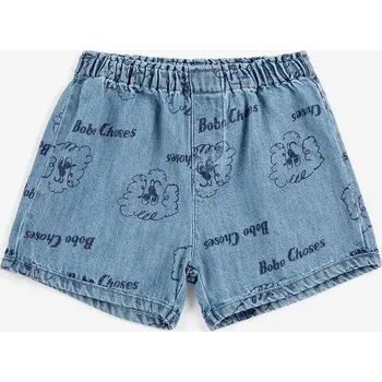 Kojenecké džínové šortky Bobo Choses Pickles The Dog 126AB057 modrá 55X, vel. 68