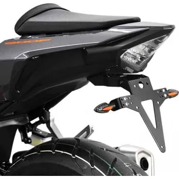 Autodíl HSM Držák SPZ HONDA CB500F / CBR500R 16-19, nastavitelný, černý, s držákem odrazky