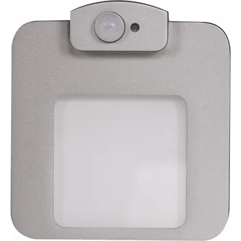 Zamel Světlo LED MOZA s čidlem, pod omítku, do KU krabice, 14Vss, IP20 Barva: Hliník, Teplota světla: 6000K - studená bílá