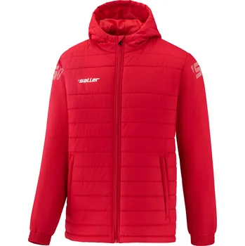 Pánský kabát Saller Club Zimní bunda BARVA: 150 červená, Velikost: L Vodoodpudivá zimní klubová bunda pro trénink i volný čas