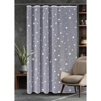 Záclona JIMI Textil Žakárová Záclona Bílá Výška 140 Cm Metráž