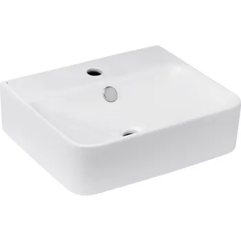 Umyvadlo Glacera Umývátko Bigio 44x36 cm otvor pro baterii uprostřed BG4638