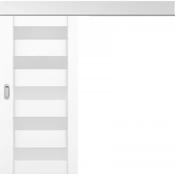 Zárubeň Archo Posuvné dveře na stěnu skladem Pres-PP-02 Bílá bianco