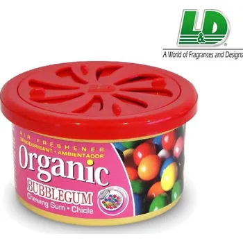 Vůně do auta Osvěžovač vzduchu v plechovce L&D Žvýkačka (46g)