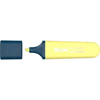 Zvýrazňovač centropen zvýrazňovač 6252 soft žlutý 550958