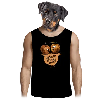 Pánské tílko Bastard Občas to nechám vyhnít pánské tílko Black