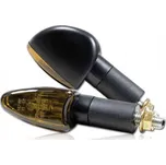 HSM Blinkr Arrow, tónované sklo, dlouhé, černá, M8