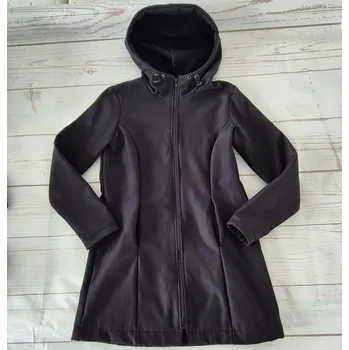 Dámský kabát Yháček BAZAR, Softshellový kabát Yháček, černý, cca 10-12 let