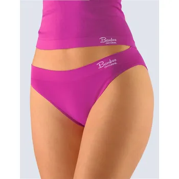 Dámská móda GINA 00029P kalhotky klasické s úzkým bokem Barva: černá atlantic, Velikost: S/M