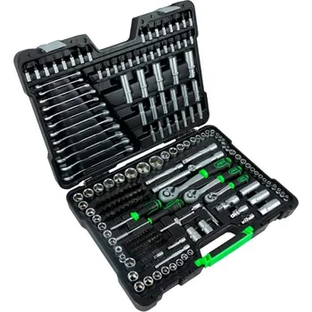 Gola sada Gola sada 1/4"+3/8"+1/2", 4,0 - 32,0 mm, klíče ráčnové, 216 dílů - povrchová úprava zinek