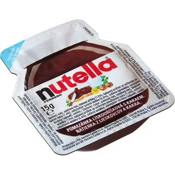 Ferrero Nutella 15g cena za kartonové balení (Kartonové balení : 120 ks)