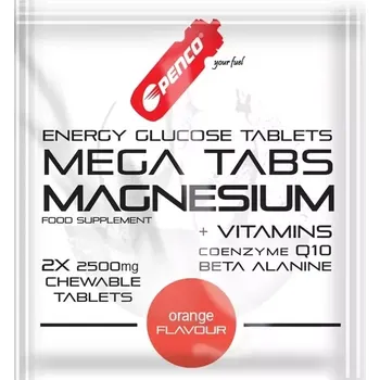 Zdraví PENCO Mega Tabs Magnesium, 2x 2,5 g tablet pomeranč
