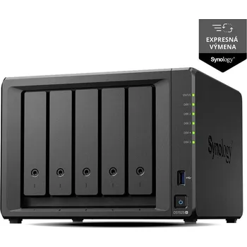 Synology DS1525+ DiskStation (4C/RyzenV1500B/2,2GHz/8GBRAM/5xSATA/2xM.2/2xUSB3.2/2x2,5GbE/1xPCIe/1xUSB-C)