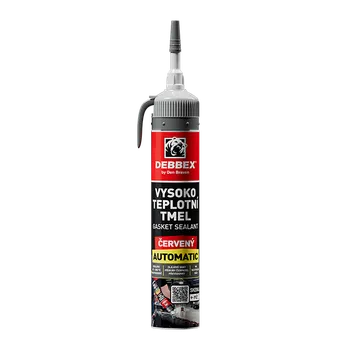 Tmel Den Braven Vysokoteplotní tmel Gasket Sealant červený AUTOMATIC 200ml červený