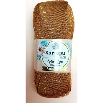 Příze Kartopu příze Lotus Lux hnědá K840