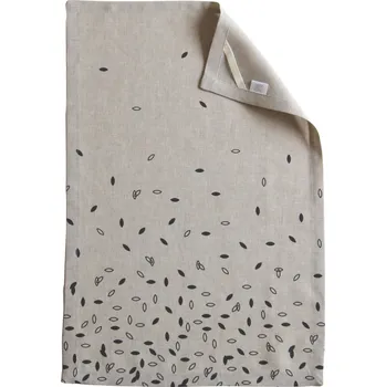 Utěrka TULULUM Lněná utěrka s potiskem GRAIN, kolekce 2023