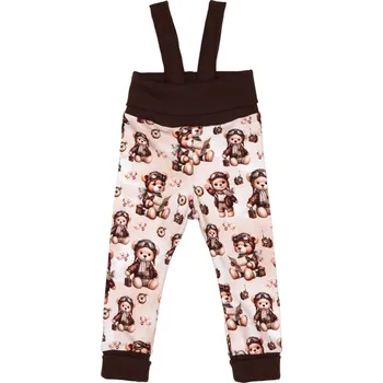 Tepláčky s traky - Medvídci Velikost: 80