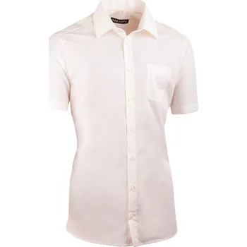 Pánská košile Šampaň pánská košile slim fit 100 % bavlna Assante 40239, Velikost 37/38 (S)