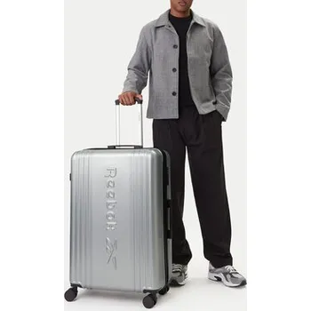 Módní doplněk Velký kufr Reebok CEOWB-RBK-WAL-003-07-CCC-L Stříbrná ALL