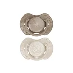 Difrax LOVI - Dynamický dudlík - 3 až 6 měsíců - Béžová & Hnědá